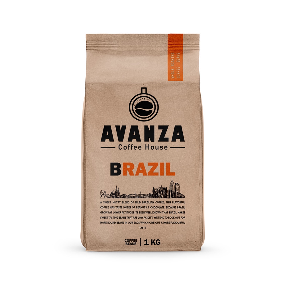 Avanza Coffee Beans Brazil Blend 1KG