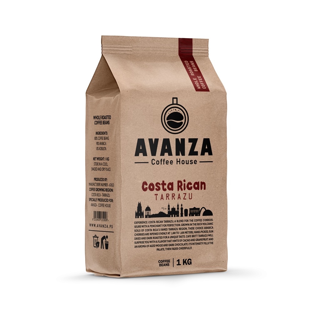Avanza Coffee Beans Costa Rican Tarrazu Blend 1KG