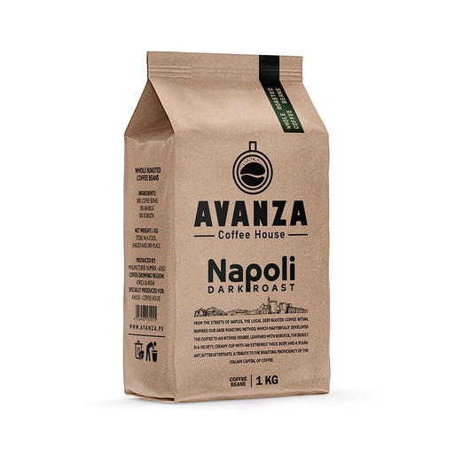 [6253403131015] Avanza Coffee Beans Napoli Blend 1KG